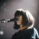 Singer, keyboards, and synths player, Nancy Whang.